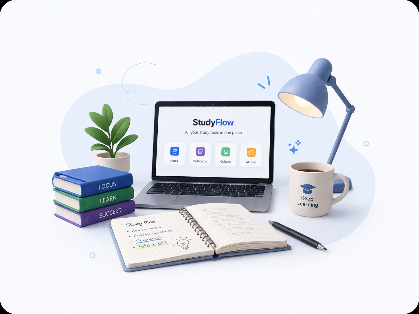 StudyFlow sign up preview